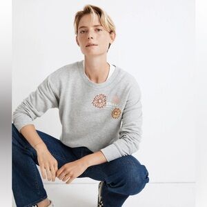 Madewell Ikebana Flower Club sweatshirt XS